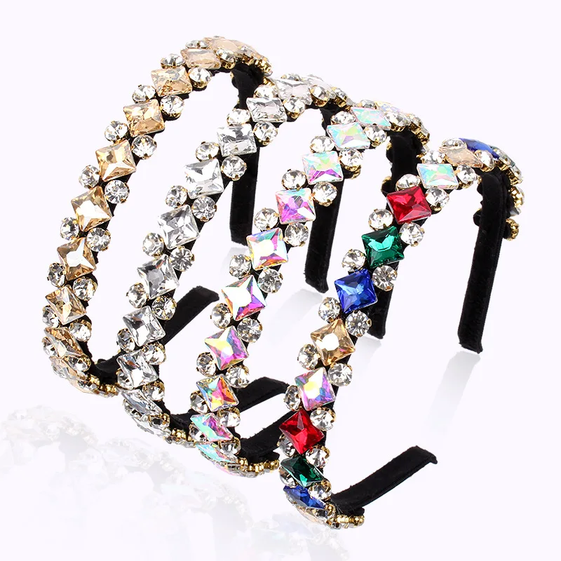 Luxury Rhinestone Headband Fashion Headbands Women Padded Headband Fancy Bling Diamond Sparkle Crystal Beaded Headband WLL014
Luxury Rhinestone Headband Fashion Headbands Women Padded Headband Fancy Bling Diamond Sparkle Crystal Beaded Headband WLL014