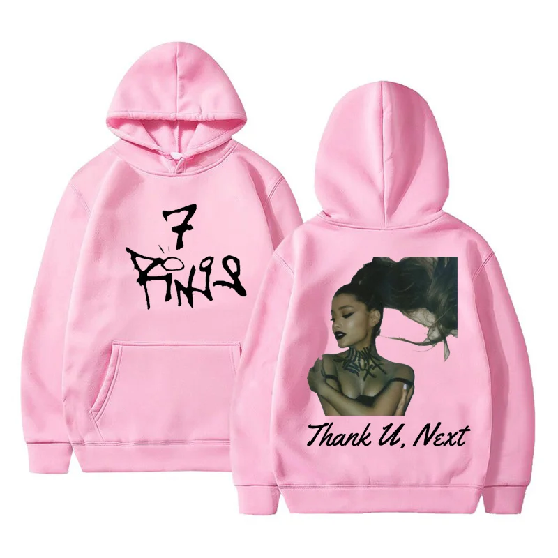 Ariana Grande Thank U Next 7 Rings Same Style Sweatshirt Neutral Long Sleeve Pink Casual Men Hoodies Autumn Winter Pullover Top
Ariana Grande Thank U Next 7 Rings Same Style Sweatshirt Neutral Long Sleeve Pink Casual Men Hoodies Autumn Winter Pullover Top