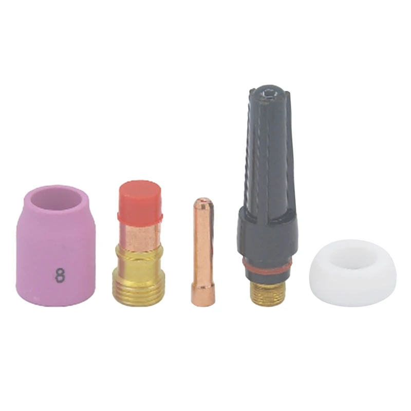 Industrial Graded Wear Parts Gas Nozzles TIG Welding Torch Accessories Durable Welding Spare Parts 5 Pieces/set Useful
Industrial Graded Wear Parts Gas Nozzles TIG Welding Torch Accessories Durable Welding Spare Parts 5 Pieces/set Useful
