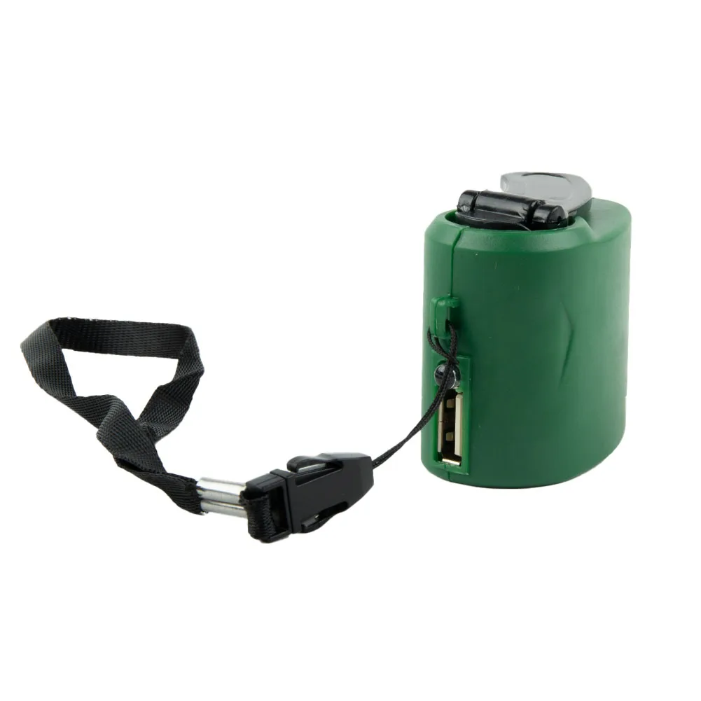 Hand Crank Phone Charger 1 Pcs 180mm Rope Length ABS Material + Components Blue/black/green Durable And Practical
Hand Crank Phone Charger 1 Pcs 180mm Rope Length ABS Material + Components Blue/black/green Durable And Practical