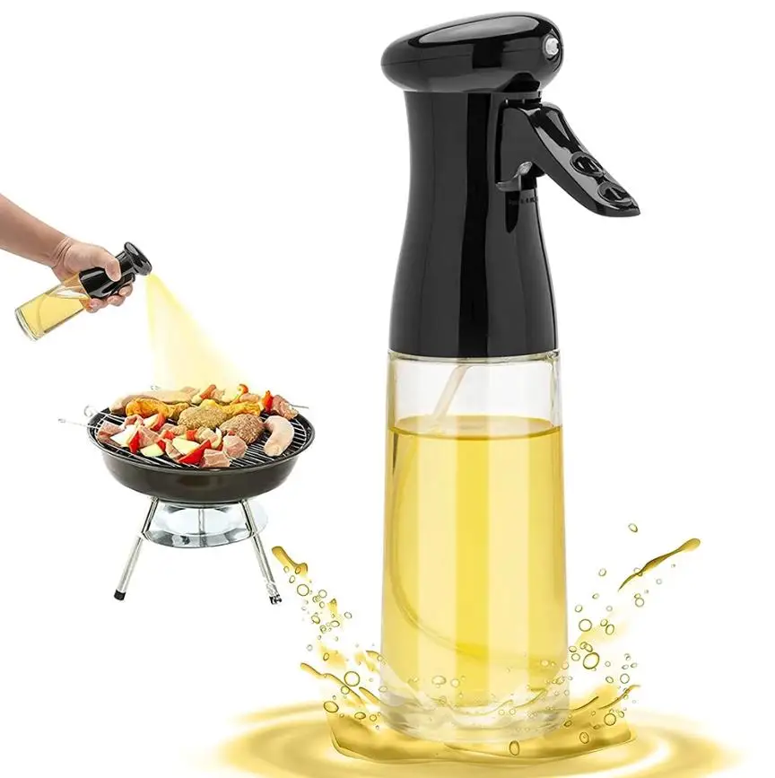 210ml Oil Bottle Kitchen Oil Spray Bottle Cooking Baking Vinegar Mist Sprayer Barbecue Spray Bottle for Cooking BBQ Picnic Tools
210ml Oil Bottle Kitchen Oil Spray Bottle Cooking Baking Vinegar Mist Sprayer Barbecue Spray Bottle for Cooking BBQ Picnic Tools