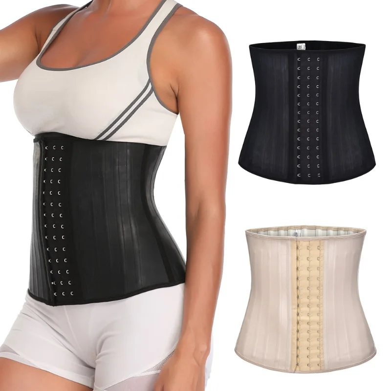 25 Steel Boned Waist Fajas Colombianas Latex Waist Trainer Corset Belly Slim Belt Body Shaper Modeling Strap Corset
25 Steel Boned Waist Fajas Colombianas Latex Waist Trainer Corset Belly Slim Belt Body Shaper Modeling Strap Corset