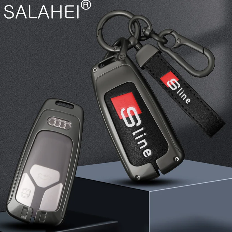 Zinc Alloy Car Remote Key Case Cover Shell Keychain For Audi Sline A4 B9 A5 A6 8S 8W Q5 Q7 4M S4 S5 S7 TT TTS TFSI RS Protector
Zinc Alloy Car Remote Key Case Cover Shell Keychain For Audi Sline A4 B9 A5 A6 8S 8W Q5 Q7 4M S4 S5 S7 TT TTS TFSI RS Protector