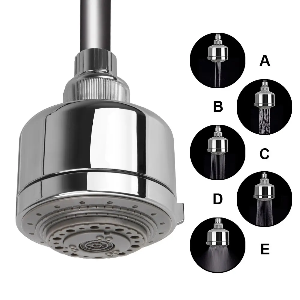 Насадка для душа, вращающаяся на 360 градусов, 7 режимов 
Насадка для душа, вращающаяся на 360 градусов, 7 режимов