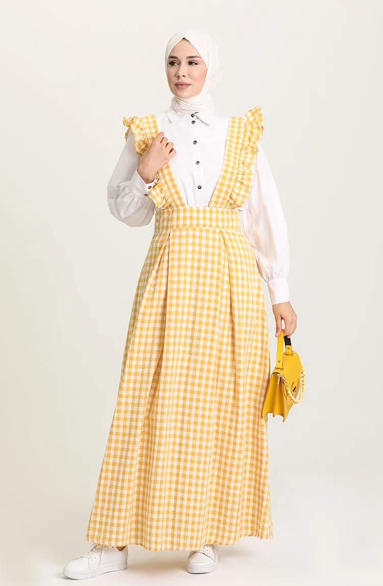 New Fashion Muslim Gingham Pattern Gilet Dress Women Ramadan Evening Dress Hijab Islamic Clothing Africa Dubai Turkey Turkish
New Fashion Muslim Gingham Pattern Gilet Dress Women Ramadan Evening Dress Hijab Islamic Clothing Africa Dubai Turkey Turkish