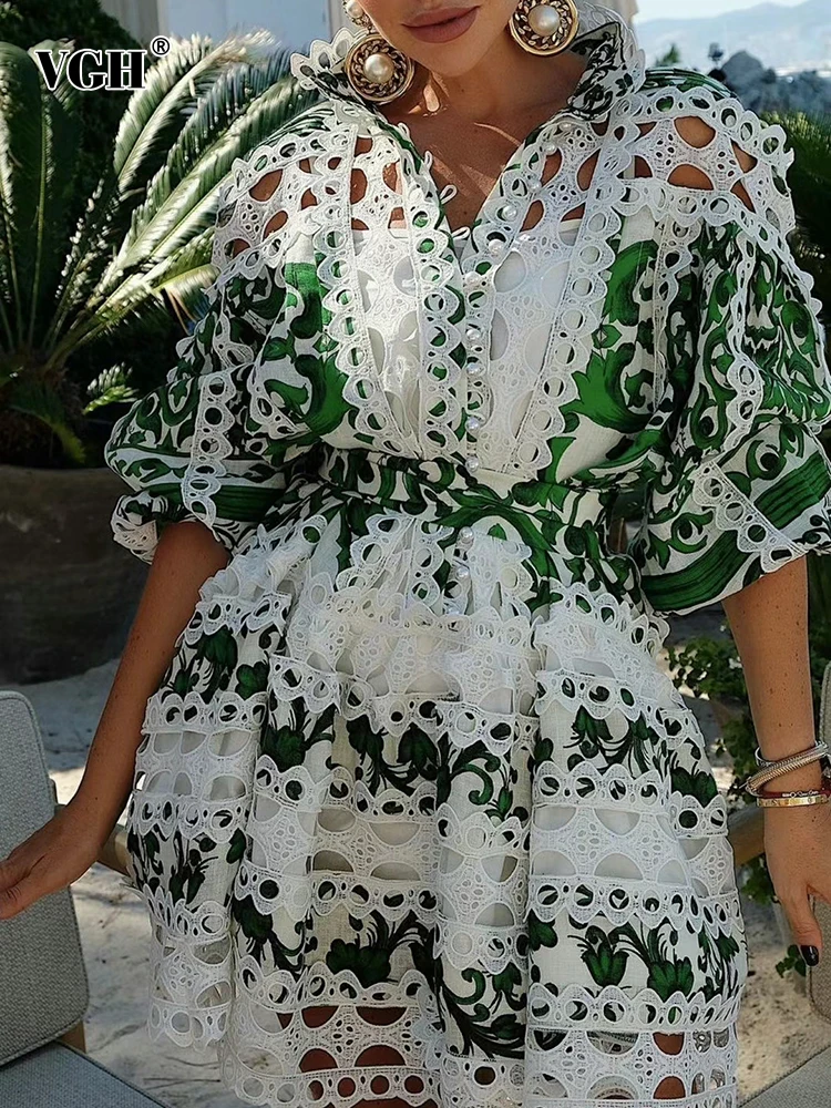 Женское ажурное платье VGH, повседневное ТРАПЕЦИЕВИДНОЕ ПЛАТЬЕ с отложным воротником, длинным рукавом, высокой талией, пэчворком и жемчугом, с разноцветным принтом
Женское ажурное платье VGH, повседневное ТРАПЕЦИЕВИДНОЕ ПЛАТЬЕ с отложным воротником, длинным рукавом, высокой талией, пэчворком и жемчугом, с разноцветным принтом