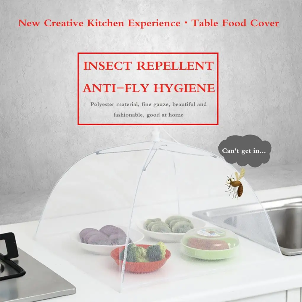 Folding Covers Washable Food Cover Picnic Insect-proof Pop Up Net Mesh Fruit Hood Cake Fly Protection Tent 16in
Folding Covers Washable Food Cover Picnic Insect-proof Pop Up Net Mesh Fruit Hood Cake Fly Protection Tent 16in