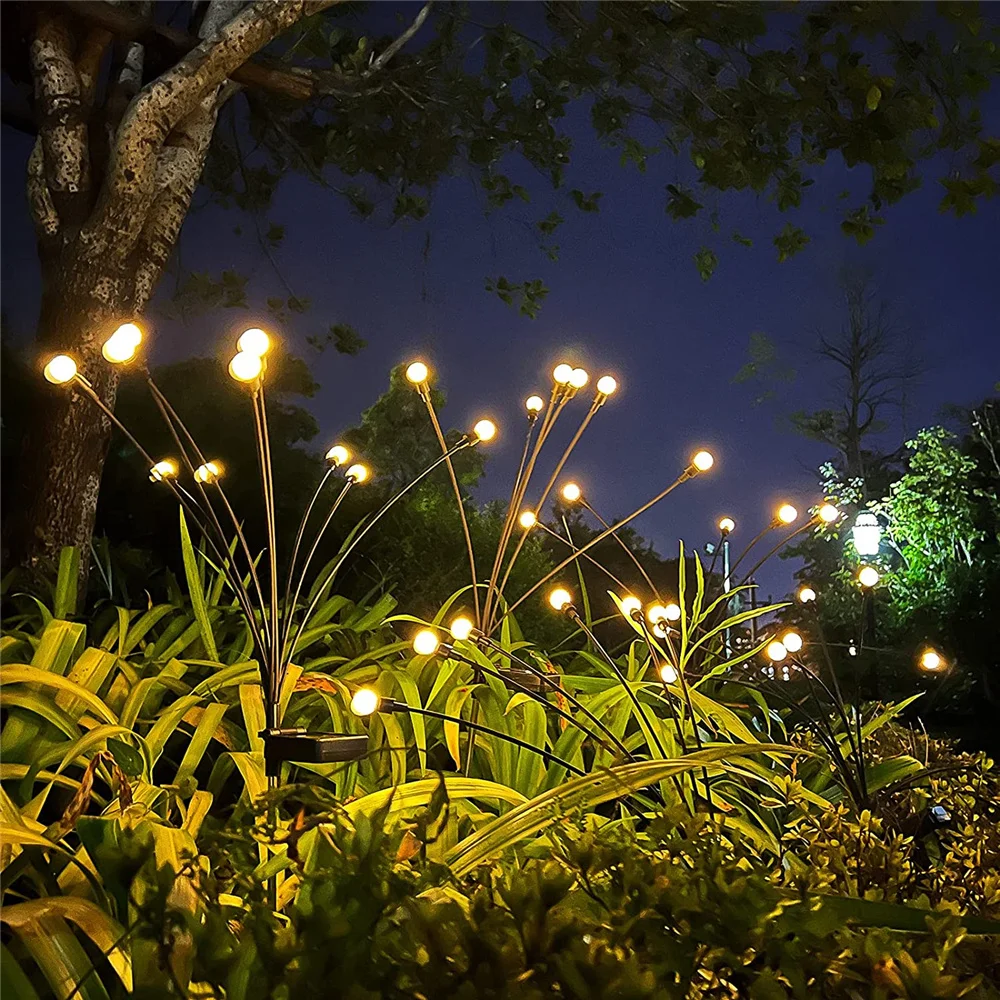 Solar Garden Light Outdoor Waterproof Swaying Wind Blows Solar Firefly Light Garden Decor Landscape Outdoor Decorative Light
Solar Garden Light Outdoor Waterproof Swaying Wind Blows Solar Firefly Light Garden Decor Landscape Outdoor Decorative Light