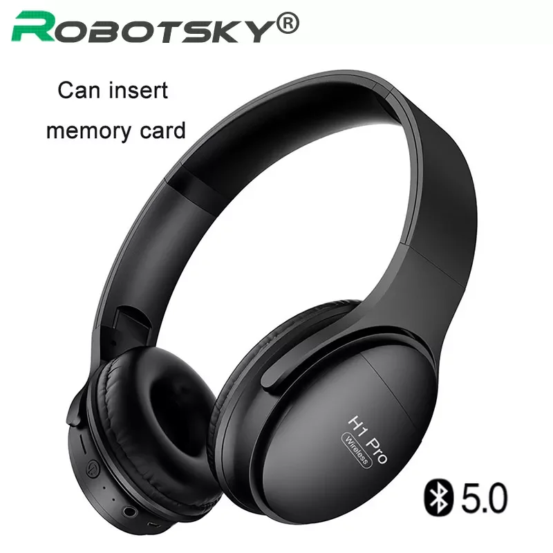 H1 Pro Wireless Headsets Bluetooth V5.0 Professional Gaming Headphones HD HIFI Stereo Noise Reduction with TF Card Slot Earphone
H1 Pro Wireless Headsets Bluetooth V5.0 Professional Gaming Headphones HD HIFI Stereo Noise Reduction with TF Card Slot Earphone
