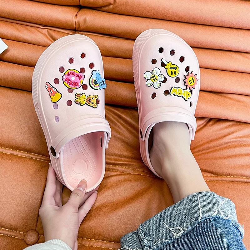 Pink Cartoon Women's Sandals Summer Fashion Sandals Ladies 2022 Garden Platform Sandals Women Luxury Women's Clogs EVA Slippers
Pink Cartoon Women's Sandals Summer Fashion Sandals Ladies 2022 Garden Platform Sandals Women Luxury Women's Clogs EVA Slippers
