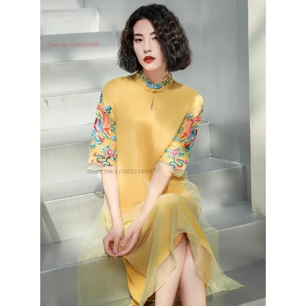2023 traditional chinese vintage dress women improved cheongsam national flower embroidery qipao chinese retro evening dress
2023 traditional chinese vintage dress women improved cheongsam national flower embroidery qipao chinese retro evening dress