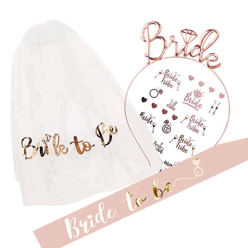 Bride To Be Veil Headband Set Wedding Satin Sash Wedding Decorations Team Bride Bridal Shower Decor Bachelorette Party Supplies
Bride To Be Veil Headband Set Wedding Satin Sash Wedding Decorations Team Bride Bridal Shower Decor Bachelorette Party Supplies