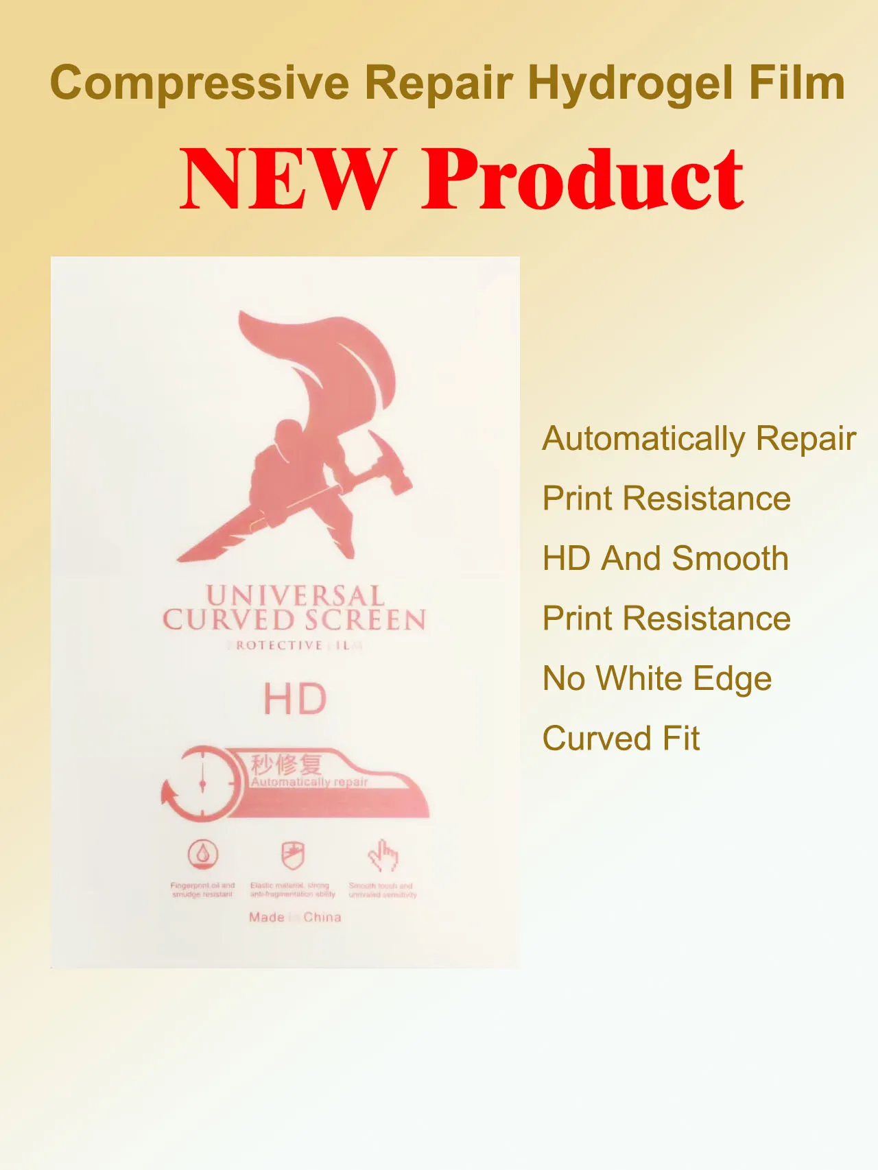 50Pcs Compressive Repair Hydrogel Film For Blade Or Laser Cutting Machine Screen Protector For Samsung Screen Curved Film TPU
50Pcs Compressive Repair Hydrogel Film For Blade Or Laser Cutting Machine Screen Protector For Samsung Screen Curved Film TPU