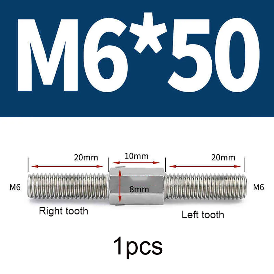 2 шт., стержни с двойной резьбой M6 M8, GooBetter, нержавеющая сталь 304
2 шт., стержни с двойной резьбой M6 M8, GooBetter, нержавеющая сталь 304