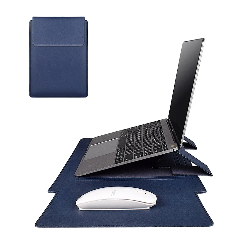 PU Stand Cover Laptop Sleeve for For Macbook Air Pro 13.3 14.1-15.4 Inch for MAC New 16 Inch Computer Bag Laptop Stand
PU Stand Cover Laptop Sleeve for For Macbook Air Pro 13.3 14.1-15.4 Inch for MAC New 16 Inch Computer Bag Laptop Stand