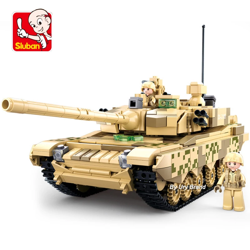 Конструктор Sluban WW2 из серии милитари 99A MBT, основные боевые танки, фигурки солдат, модель сборки, игрушки для мальчиков, подарки, 893 шт.
Конструктор Sluban WW2 из серии милитари 99A MBT, основные боевые танки, фигурки солдат, модель сборки, игрушки для мальчиков, подарки, 893 шт.