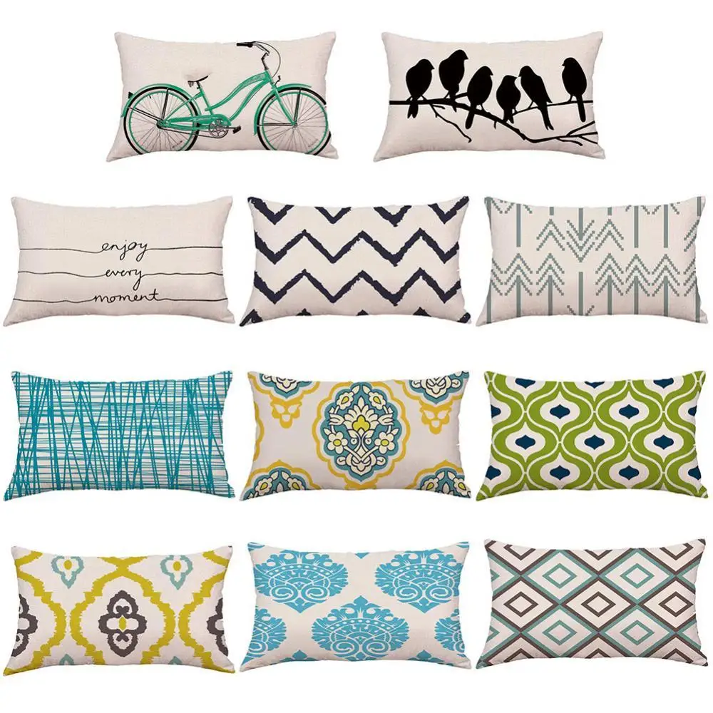 Cushion Cover Geometric Pillow Case Bike Bird Pattern Throw Sofa Bed Car Decor
Cushion Cover Geometric Pillow Case Bike Bird Pattern Throw Sofa Bed Car Decor