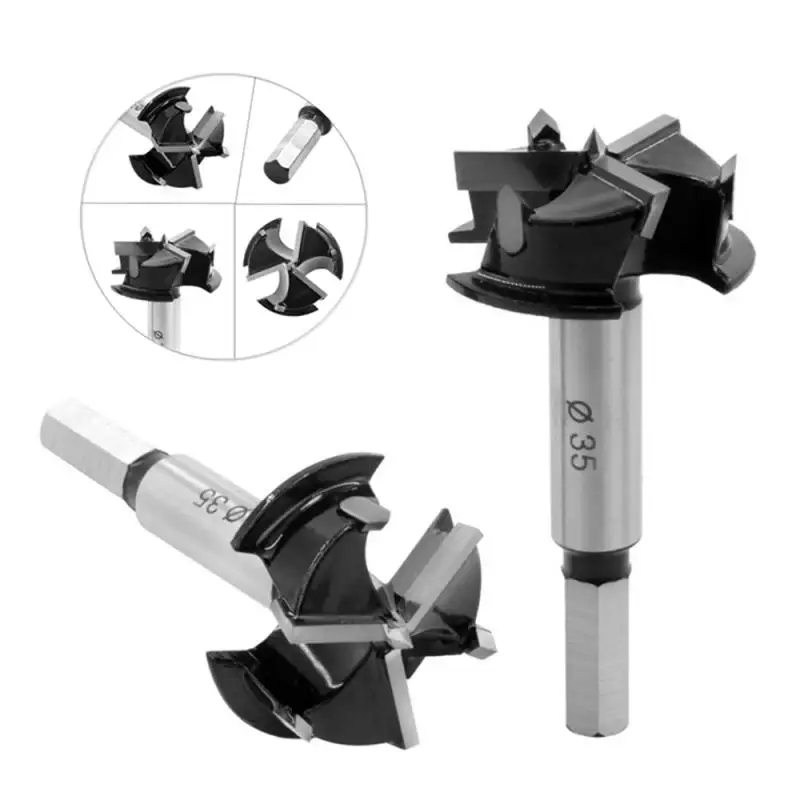Three-blade Woodworking Hole Drill 35mm Woodworking Alloy Drill Wood Board Desktop Punch Plastic Hinge Hinge Hole Opener
Three-blade Woodworking Hole Drill 35mm Woodworking Alloy Drill Wood Board Desktop Punch Plastic Hinge Hinge Hole Opener