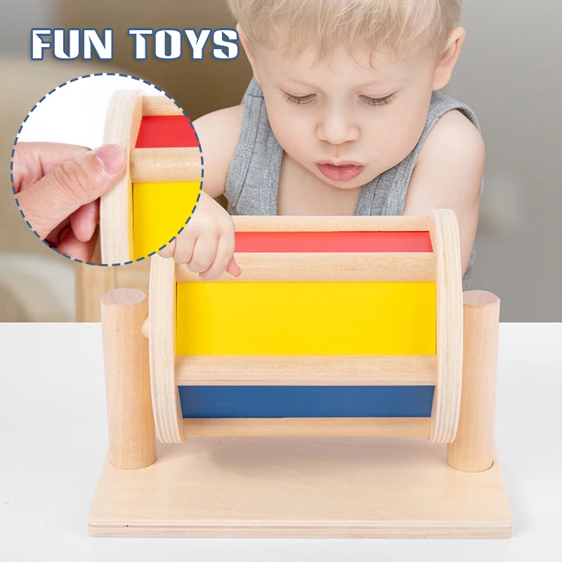 Wooden Rotatable Textile Drum Colorful Educational Early Education Toys for Baby Girls Boys MAZI888
Wooden Rotatable Textile Drum Colorful Educational Early Education Toys for Baby Girls Boys MAZI888