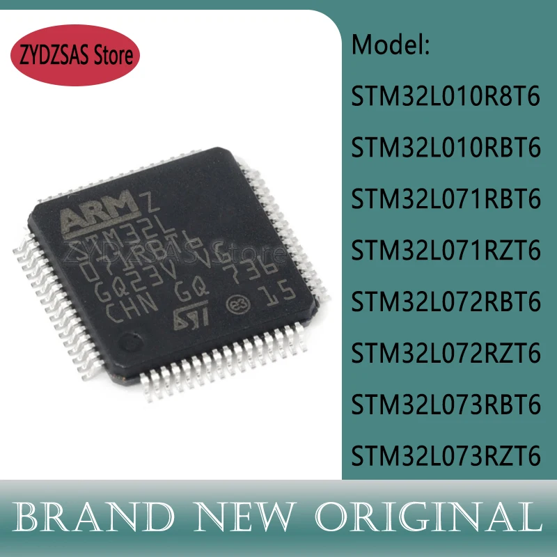 

STM32L010R8T6 STM32L010RBT6 STM32L071RBT6 STM32L071RZT6 STM32L072RBT6 STM32L072RZT6 STM32L073RBT6 STM32L073RZT6 IC MCU Chip