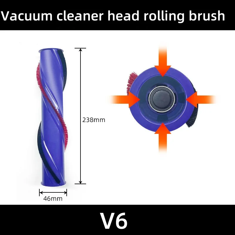 Для Dyson V6 V8 V10 V11 беспроводной пылесос, сменная щетка, электрическая насадка, роликовая щетка, рулон щетки
Для Dyson V6 V8 V10 V11 беспроводной пылесос, сменная щетка, электрическая насадка, роликовая щетка, рулон щетки