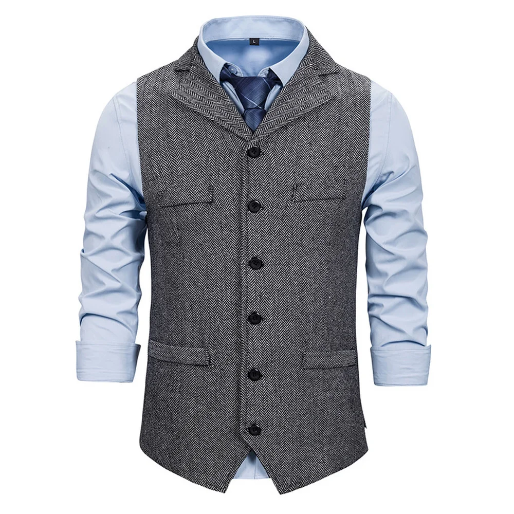 New Arrival Dress Vests For Men Slim Fit Mens Suit Vest Male Waistcoat Gilet Homme Casual Sleeveless Formal Business Jacket
New Arrival Dress Vests For Men Slim Fit Mens Suit Vest Male Waistcoat Gilet Homme Casual Sleeveless Formal Business Jacket