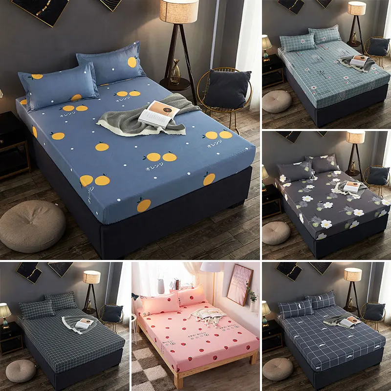 5 Sizes of Cotton Fitted Sheet With An Elastic Band Bed Sheet Solid Color Mattress Cover Queen Size Bedspread
5 Sizes of Cotton Fitted Sheet With An Elastic Band Bed Sheet Solid Color Mattress Cover Queen Size Bedspread
