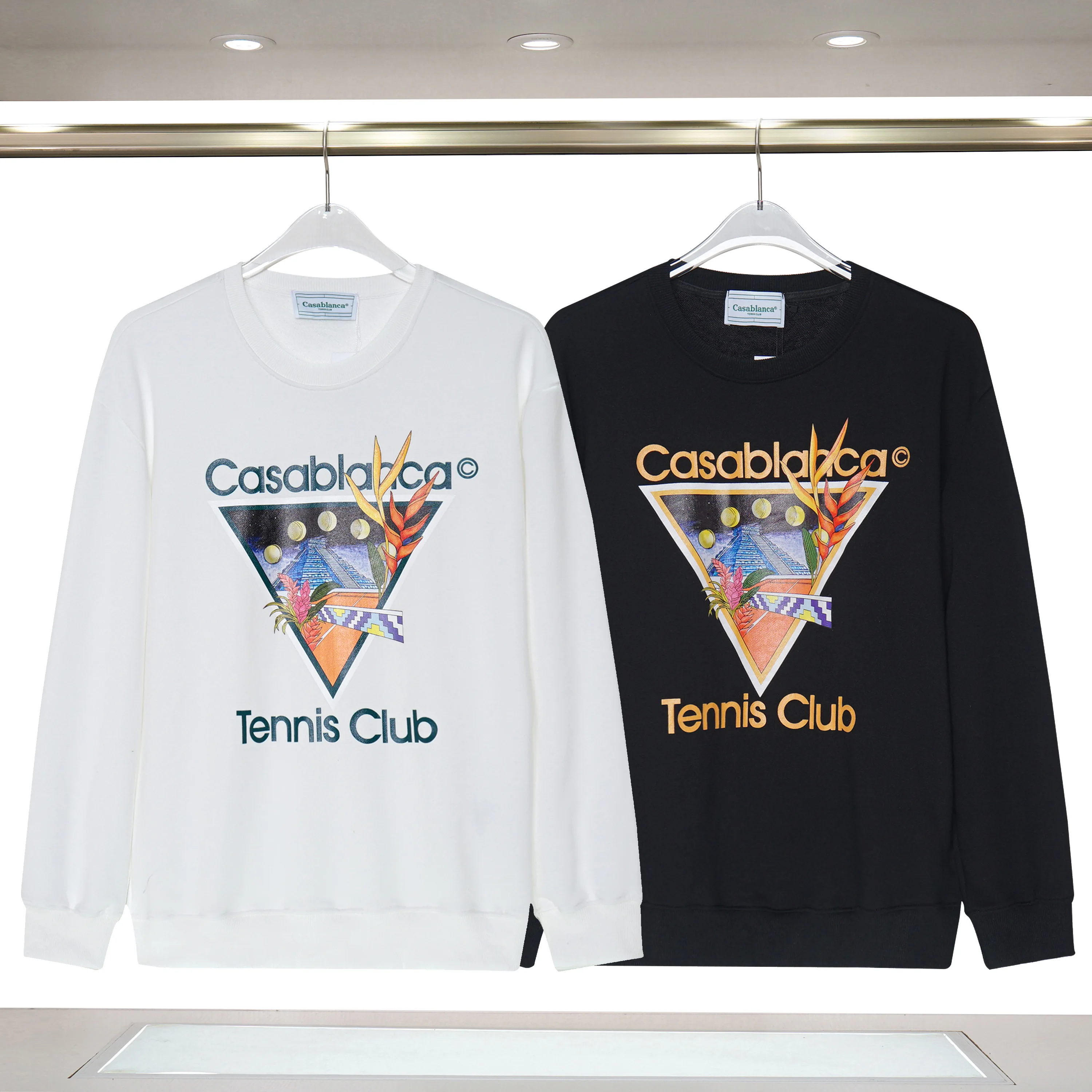 New Casablanca Men Women Autumn Winter Sweatshirt American Tennis Print Cotton Long Sleeve Hoodie 1:1 High Quality Pullover
New Casablanca Men Women Autumn Winter Sweatshirt American Tennis Print Cotton Long Sleeve Hoodie 1:1 High Quality Pullover