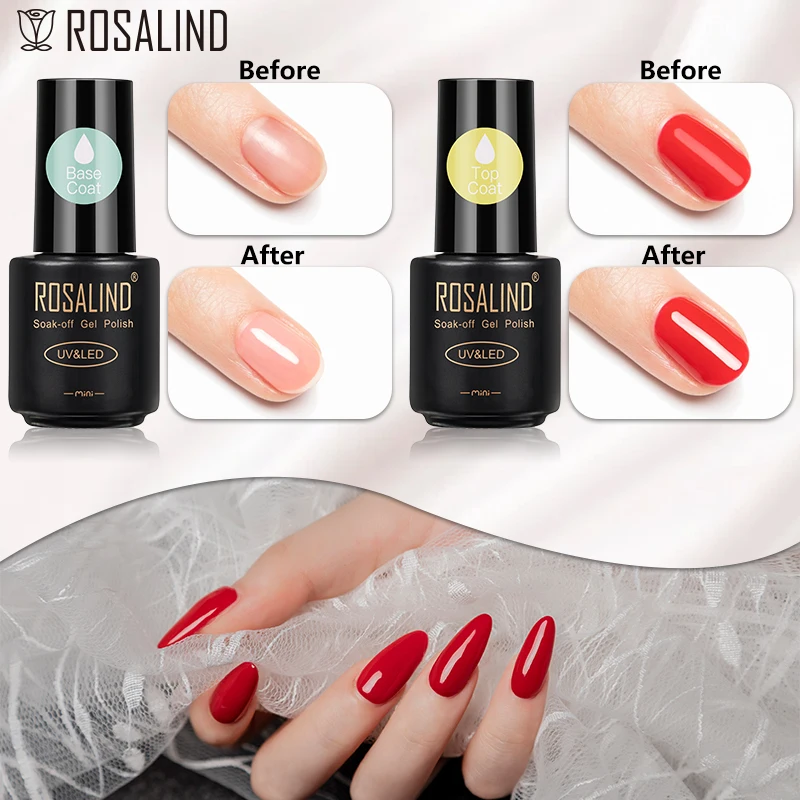 Гель-лак для ногтей ROSALIND, 7 мл, стеклянная бутылка 
Гель-лак для ногтей ROSALIND, 7 мл, стеклянная бутылка