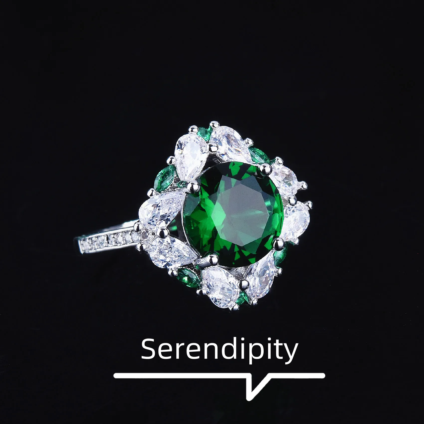 Foydjew Simulation Columbia Cultivation Emerald Rings Women's 2 Carat Wedding Green Zircon Color Treasure Adjustable Ring
Foydjew Simulation Columbia Cultivation Emerald Rings Women's 2 Carat Wedding Green Zircon Color Treasure Adjustable Ring