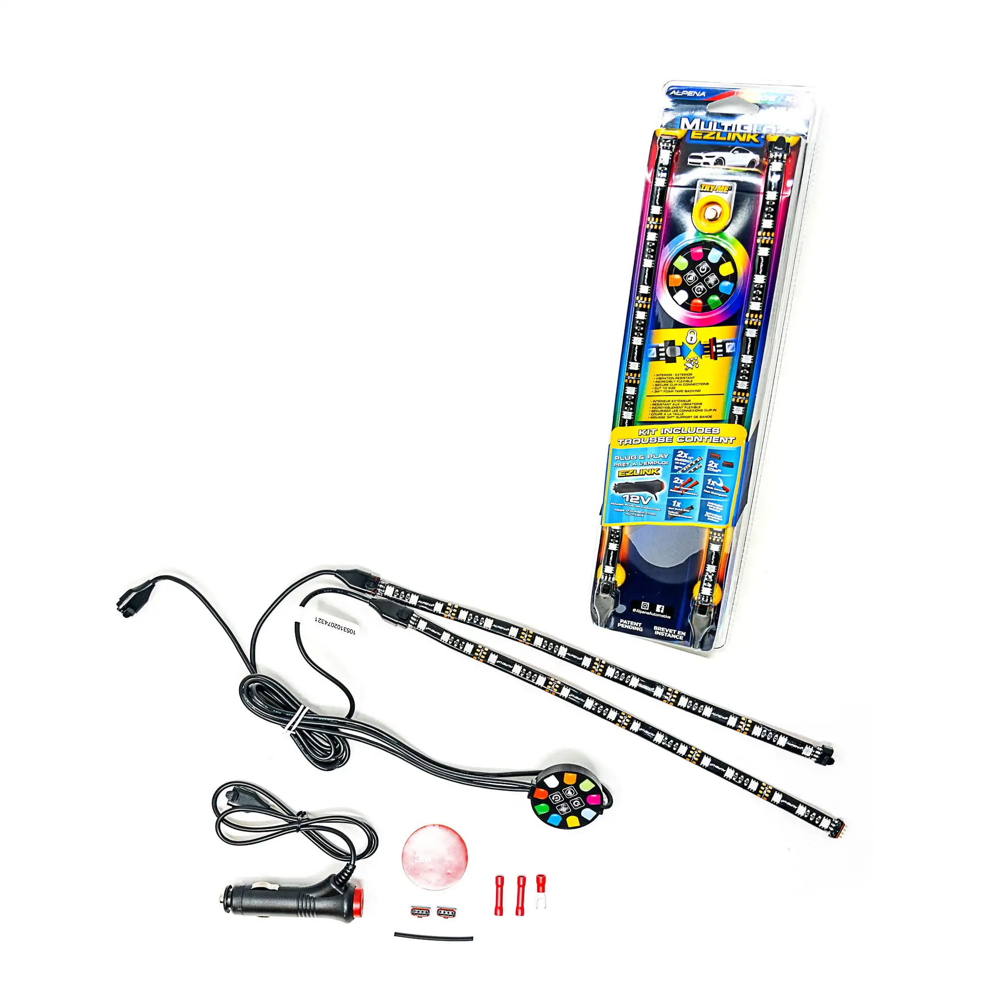 Multigloz Universal Multi-Color светодиодный светильник Strip Kit, 2x12 дюймов Strip with Power Adapter, модель 77196
Multigloz Universal Multi-Color светодиодный светильник Strip Kit, 2x12 дюймов Strip with Power Adapter, модель 77196