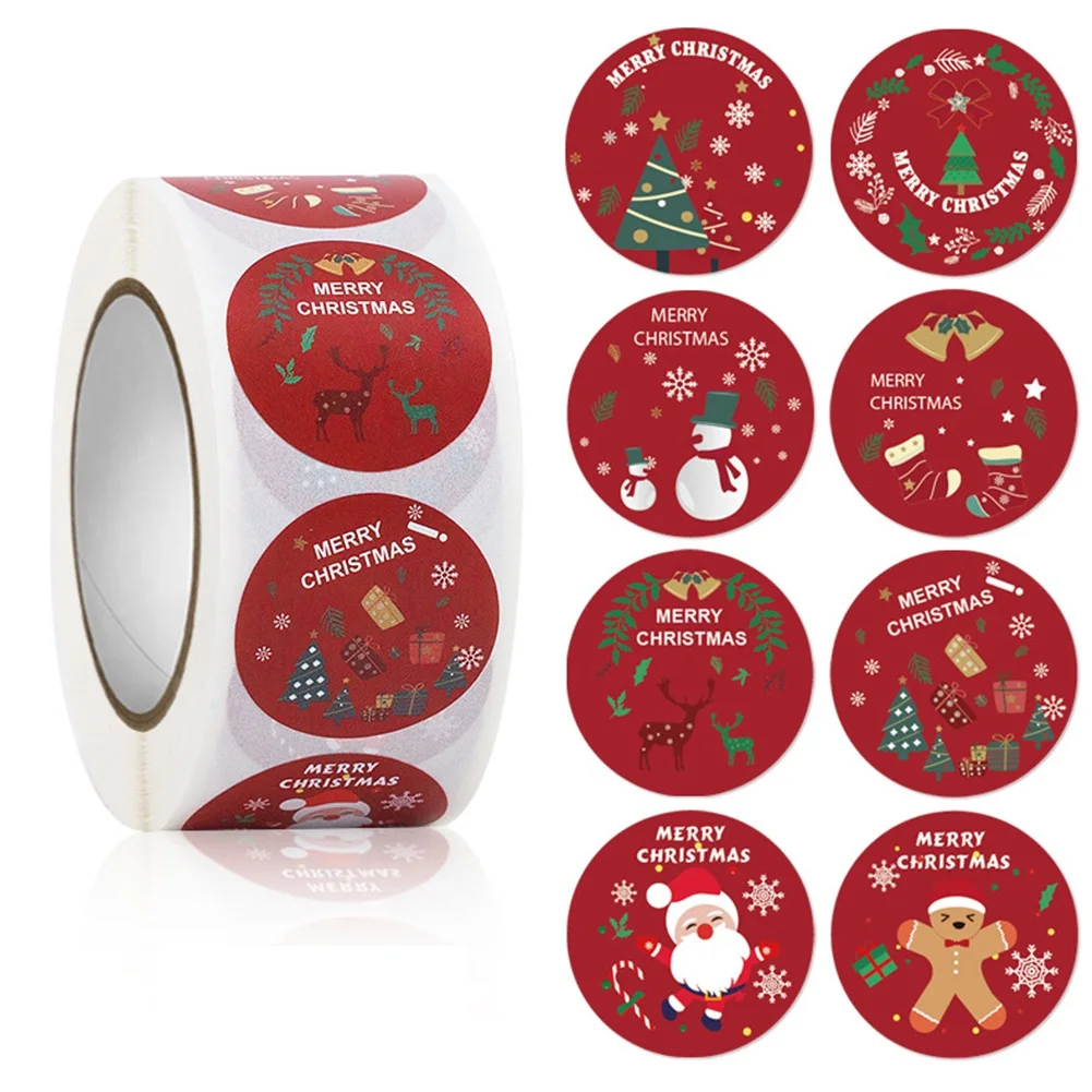 500PCS/Roll Merry Christmas Stickers Christmas Theme Seal Labels Stickers For DIY Gift Baking Package Envelope Stationery Decor
500PCS/Roll Merry Christmas Stickers Christmas Theme Seal Labels Stickers For DIY Gift Baking Package Envelope Stationery Decor