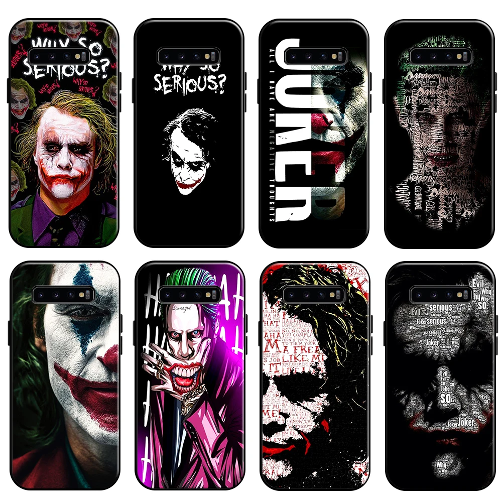 The Joker Clown Phone Case For Samsung Galaxy S10 5G S10E S10 Lite S10 Plus Coque Black Silicone Cover Liquid Silicon Soft
The Joker Clown Phone Case For Samsung Galaxy S10 5G S10E S10 Lite S10 Plus Coque Black Silicone Cover Liquid Silicon Soft