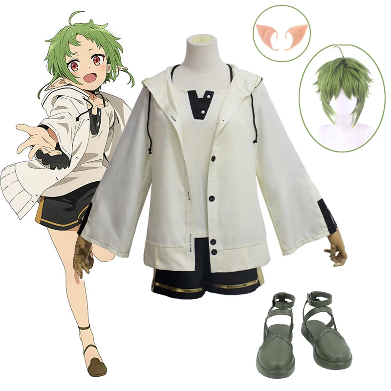 Anime Mushoku Tensei Sylphiette Greyrat Cosplay Costume Jobless Reincarnation Cloth Wig Halloween Carnival Party Prop For Women 
Anime Mushoku Tensei Sylphiette Greyrat Cosplay Costume Jobless Reincarnation Cloth Wig Halloween Carnival Party Prop For Women