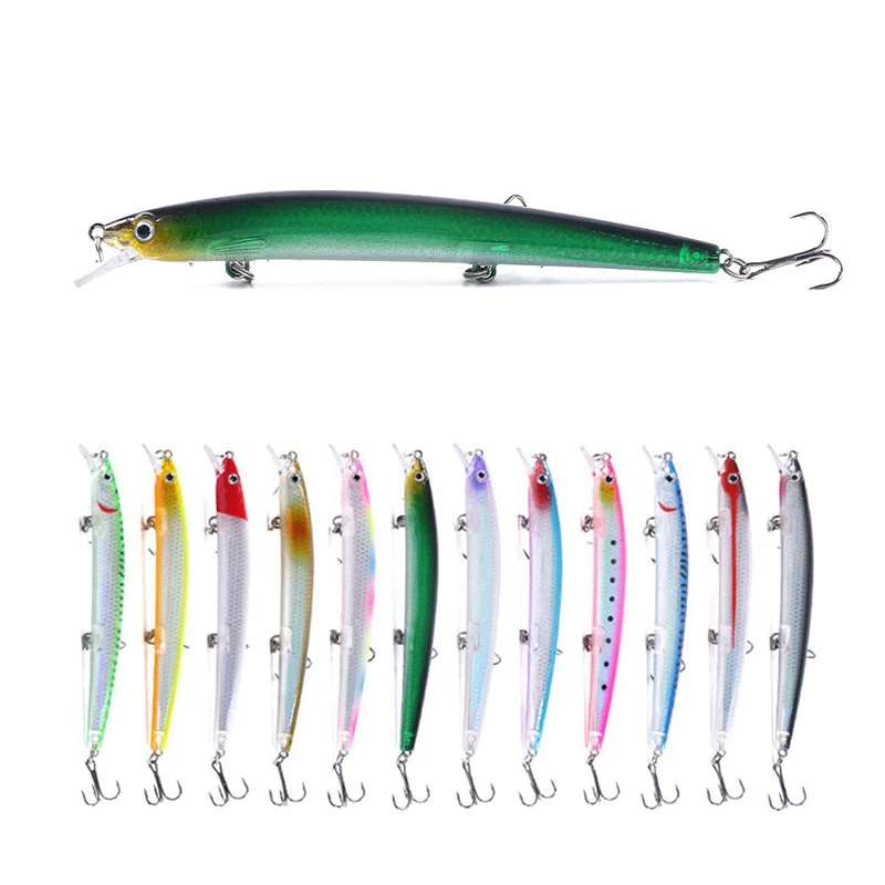 Sea fake lure 135mm 15.5g Wobblers for pike Bass Trout salmon walleye spike Minnow Fishing Lures Productive when trolling
Sea fake lure 135mm 15.5g Wobblers for pike Bass Trout salmon walleye spike Minnow Fishing Lures Productive when trolling