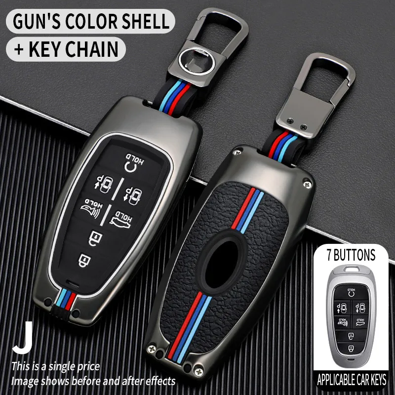 Car Key Case Cover Key Bag Key Chains for Hyundai Solaris Sonata Hybrid NEXO NX4 New Grand Santa Fe Tucson 2020 2021
Car Key Case Cover Key Bag Key Chains for Hyundai Solaris Sonata Hybrid NEXO NX4 New Grand Santa Fe Tucson 2020 2021