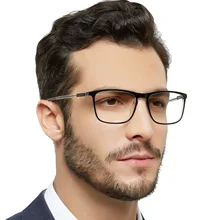 MARE AZZURO Men’s Reading Glasses Square Anti Blue Light Eyeglasses Frame Men Magnifier Sunglasses Stylish Sun Readers +1 1.5 2