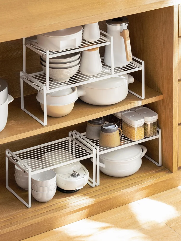 Kitchen Cabinet Layered Storage Rack Multi-Layer Storage Shelf Pot Rack Seasoning Rack Storage Rack
Kitchen Cabinet Layered Storage Rack Multi-Layer Storage Shelf Pot Rack Seasoning Rack Storage Rack