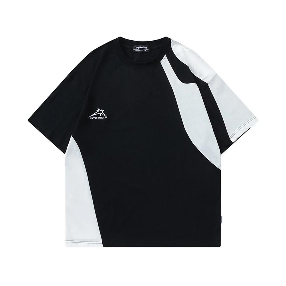 Мужская Уличная футболка 2023, Спортивная футболка в стиле хип-хоп, футболка оверсайз в стиле пэчворк, свободная футболка в стиле Харадзюку, Футболки унисекс из хлопка, футболки разных цветов
Мужская Уличная футболка 2023, Спортивная футболка в стиле хип-хоп, футболка оверсайз в стиле пэчворк, свободная футболка в стиле Харадзюку, Футболки унисекс из хлопка, футболки разных цветов