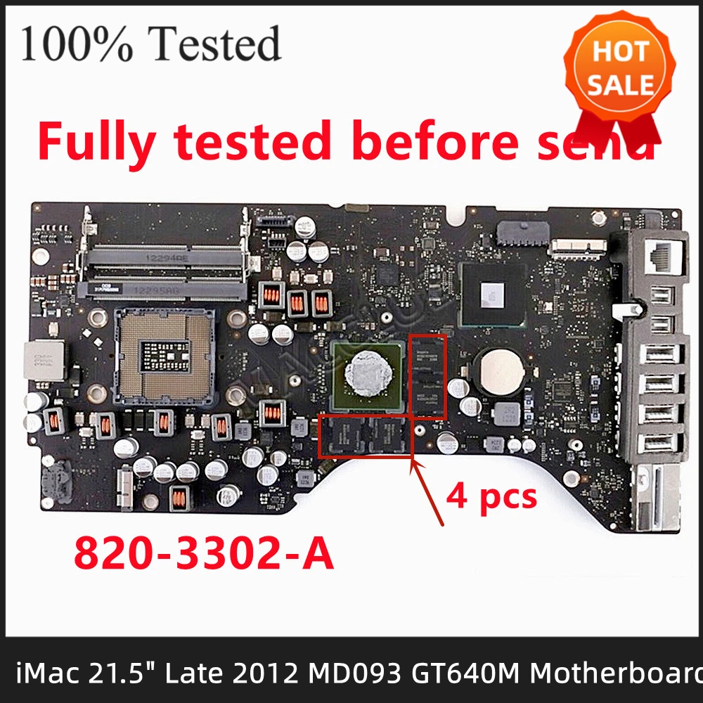 661-7101 820-3302-A A1418 логическая плата Для iMac 21 5 &quotLate 2012 MD093 NVIDIA GT 640M материнская - купить