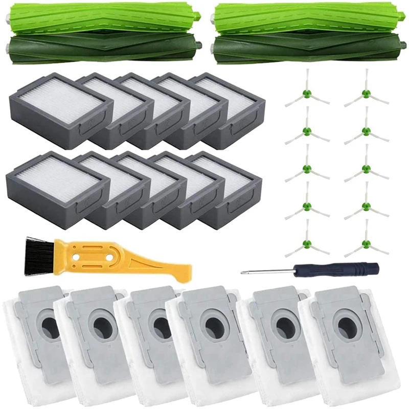 Replacement Parts Kit For Roomba I7 I7+ I6+ I3+ Plus Vacuum,2 Set Multi-Surface Rubber Brushes Etc
Replacement Parts Kit For Roomba I7 I7+ I6+ I3+ Plus Vacuum,2 Set Multi-Surface Rubber Brushes Etc