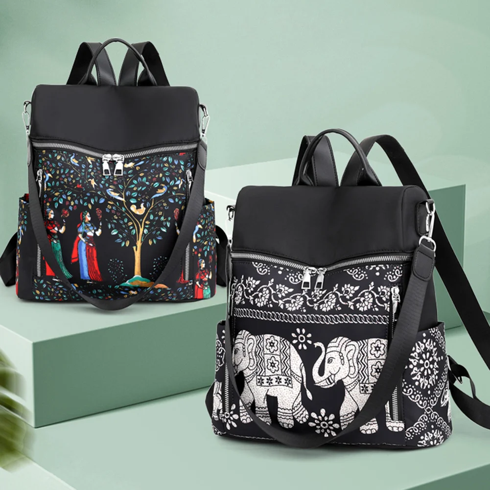 Retro Ethnic Backpack for Women Teenage Student College Girl Oxford Cloth Large Capacity Shoulder School Bags Travel Rucksack
Retro Ethnic Backpack for Women Teenage Student College Girl Oxford Cloth Large Capacity Shoulder School Bags Travel Rucksack