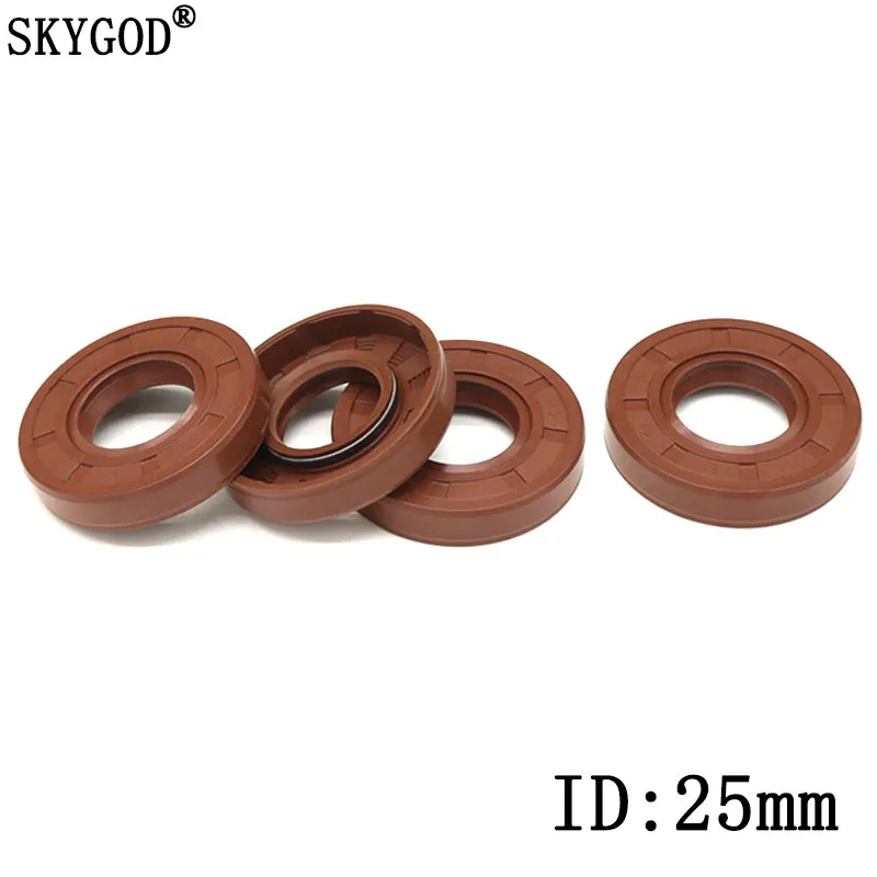 ID 25mm FKM Oil Seal TC-25*31/32/33/34/35/36/37/38/40/42/45/47/48/50/52/60/62*5/7/8/10/12 FKM Double Lip Oil Seal
ID 25mm FKM Oil Seal TC-25*31/32/33/34/35/36/37/38/40/42/45/47/48/50/52/60/62*5/7/8/10/12 FKM Double Lip Oil Seal