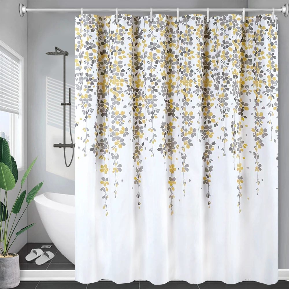 simple small fresh plant leaves printed shower curtain Bath curtain waterproof fabric curtain for Bathroom home Decor with hook
simple small fresh plant leaves printed shower curtain Bath curtain waterproof fabric curtain for Bathroom home Decor with hook