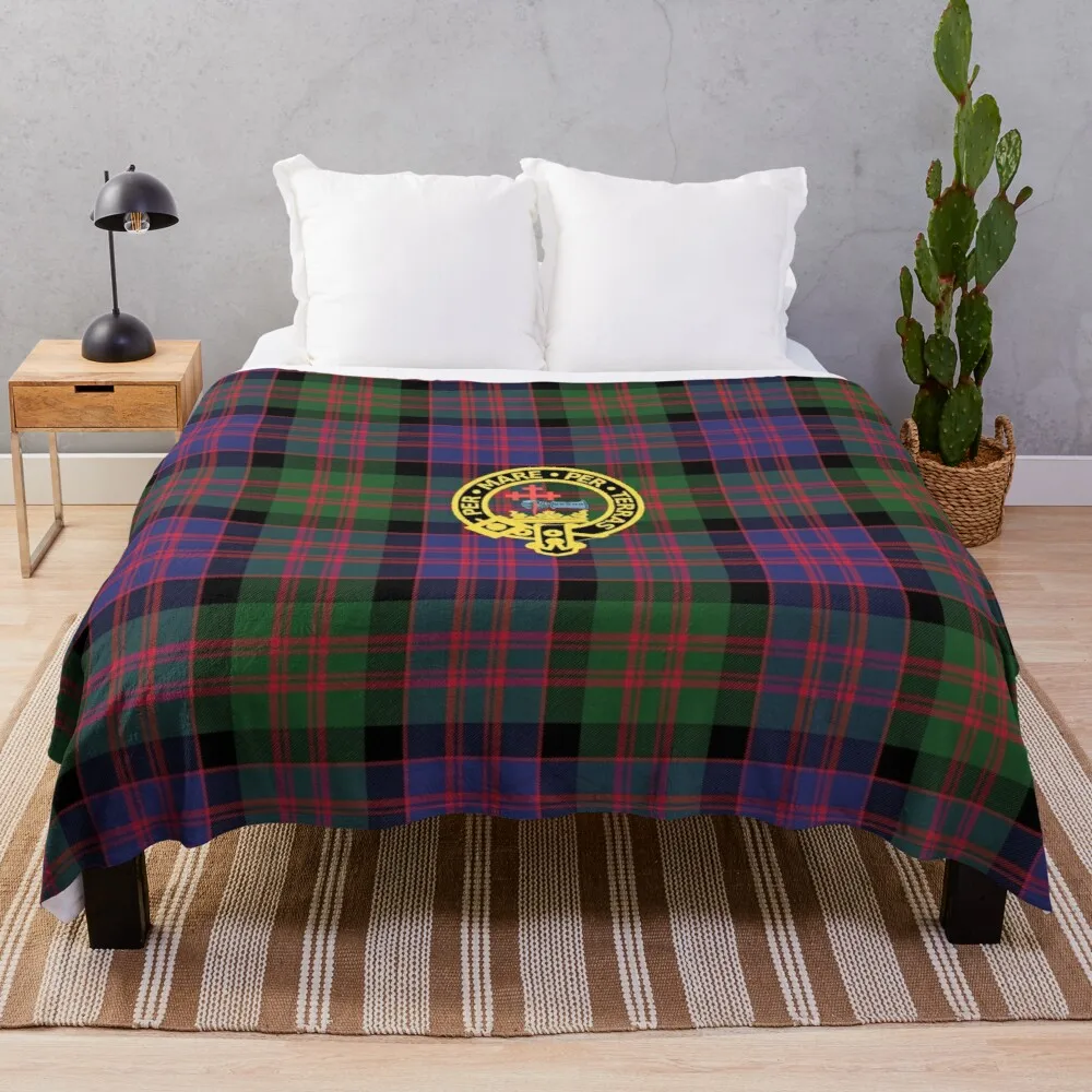 The McDonald and MacDonald Clan tartan with badge by Faelee Throw Blanket Blanket Fluffy Fluffy Blankets Large Moving Blanket
The McDonald and MacDonald Clan tartan with badge by Faelee Throw Blanket Blanket Fluffy Fluffy Blankets Large Moving Blanket