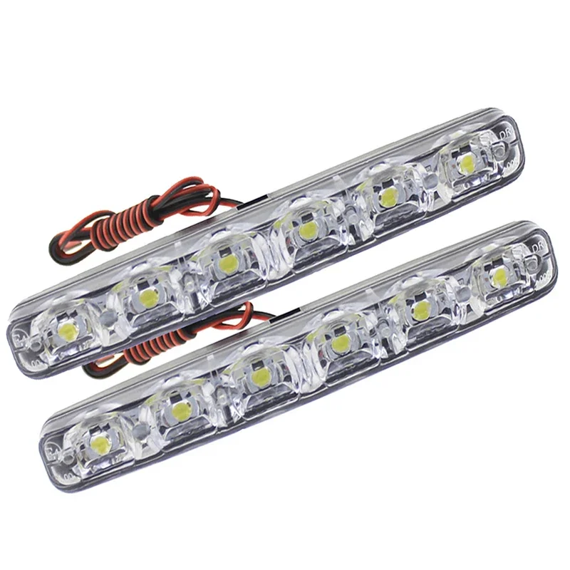 6LED супер яркие 12 В дневные ходовые огни гибкие водонепроницаемые DRL дневные ходовые огни противотуманные фары сигнальная лампа
6LED супер яркие 12 В дневные ходовые огни гибкие водонепроницаемые DRL дневные ходовые огни противотуманные фары сигнальная лампа