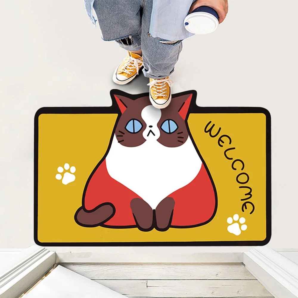Cartoon Welcome Entrance Doormats Carpets Rugs For Home Bath Living Room Floor Stair Kitchen Hallway Non-Slip Cat Dog Pet Gamer
Cartoon Welcome Entrance Doormats Carpets Rugs For Home Bath Living Room Floor Stair Kitchen Hallway Non-Slip Cat Dog Pet Gamer