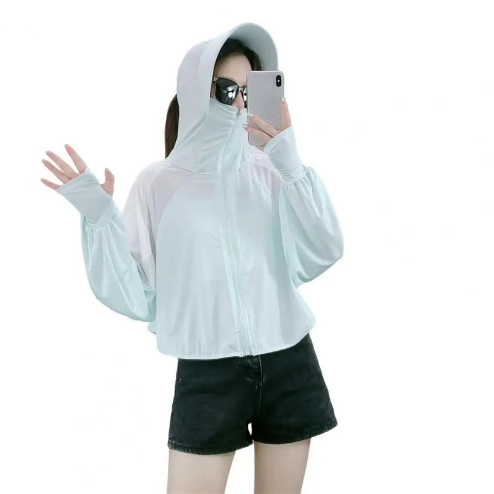 Casual Sun Protection Clothing Long Sleeve Soft Sunscreen Jacket Hooded Wide Brim Thin Shawl Sunscreen Coat Clothing
Casual Sun Protection Clothing Long Sleeve Soft Sunscreen Jacket Hooded Wide Brim Thin Shawl Sunscreen Coat Clothing