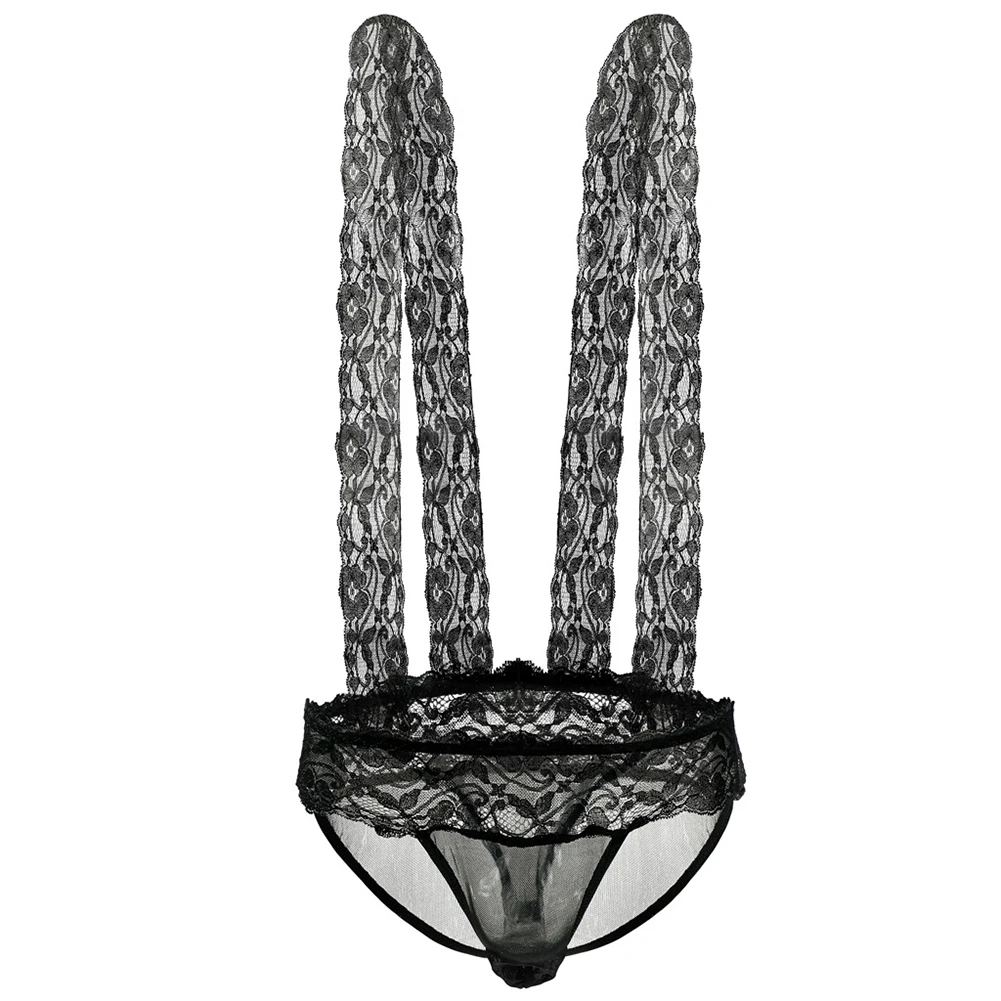 Mens Sexy Briefs Bodysuit Lace Suspender Low Rise Lightweight Underwear Backless Leotard Wrestling Singlets Sheer Hollow
Mens Sexy Briefs Bodysuit Lace Suspender Low Rise Lightweight Underwear Backless Leotard Wrestling Singlets Sheer Hollow