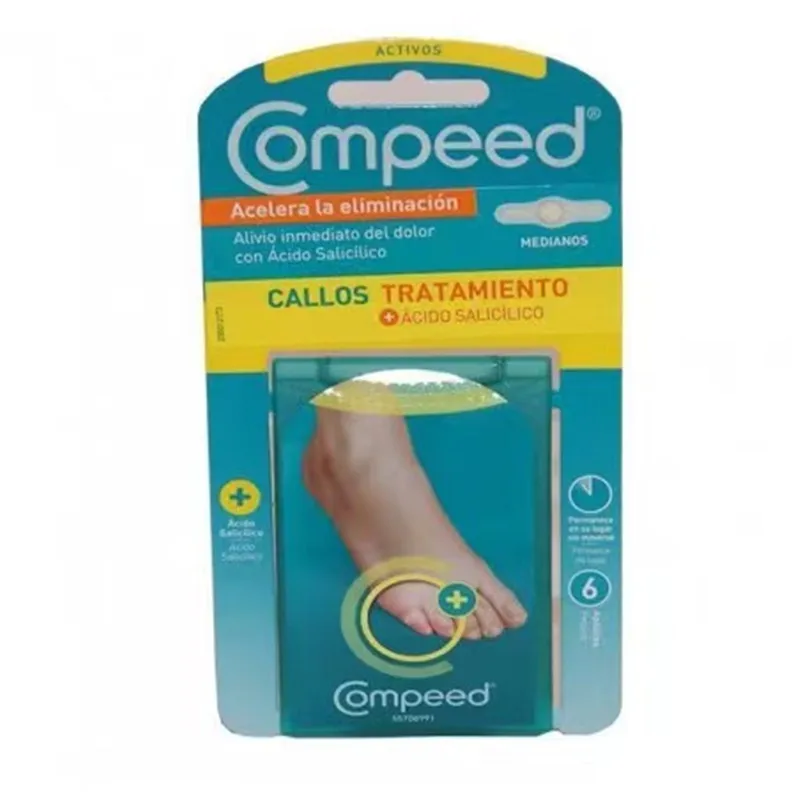 Compeed Foot Care Sticker Medical Patch Corn Removal Pads Warts Thorn Curative Patches Calluses Callosity Detox
Compeed Foot Care Sticker Medical Patch Corn Removal Pads Warts Thorn Curative Patches Calluses Callosity Detox